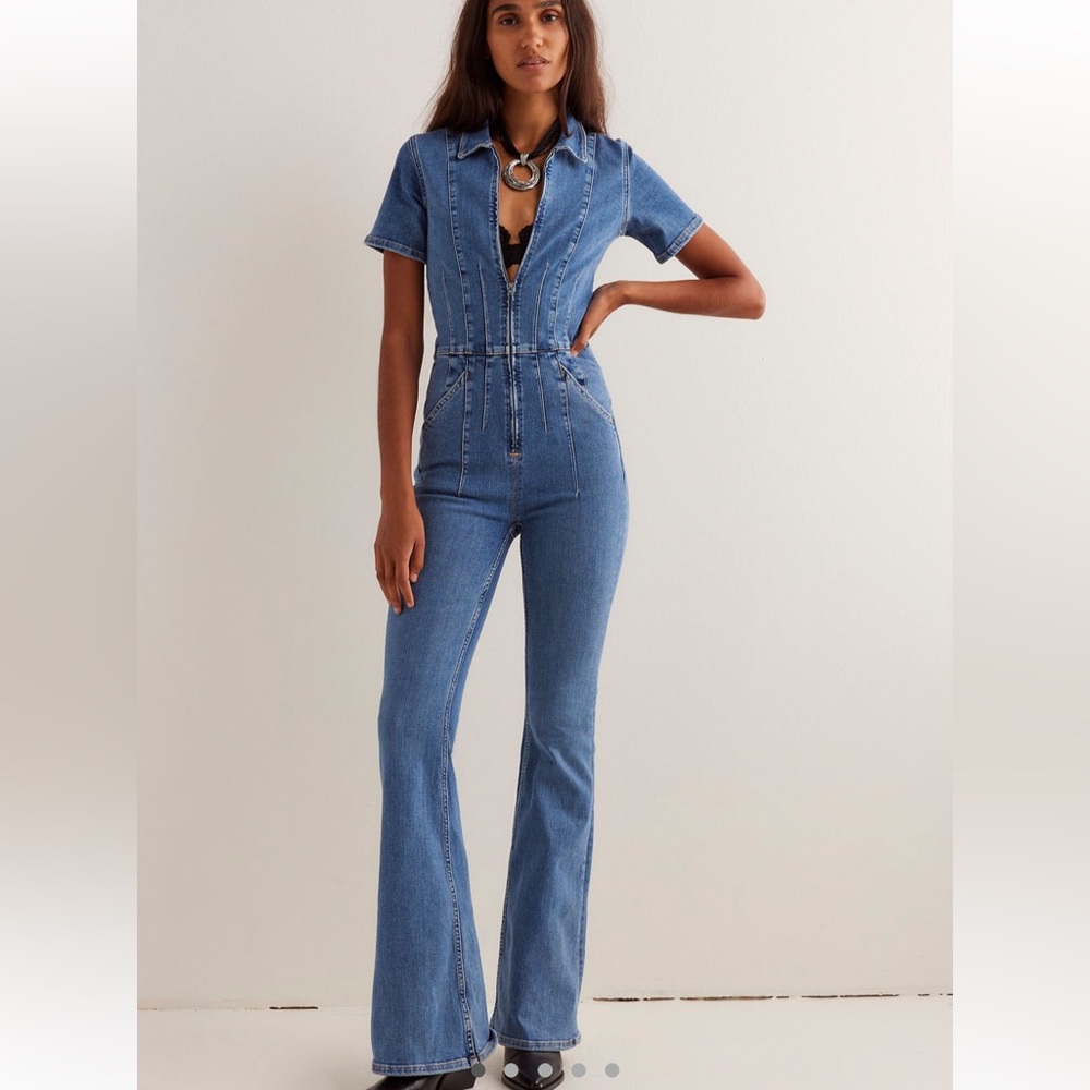 Free People We the Free Jayde flare jumpsuit